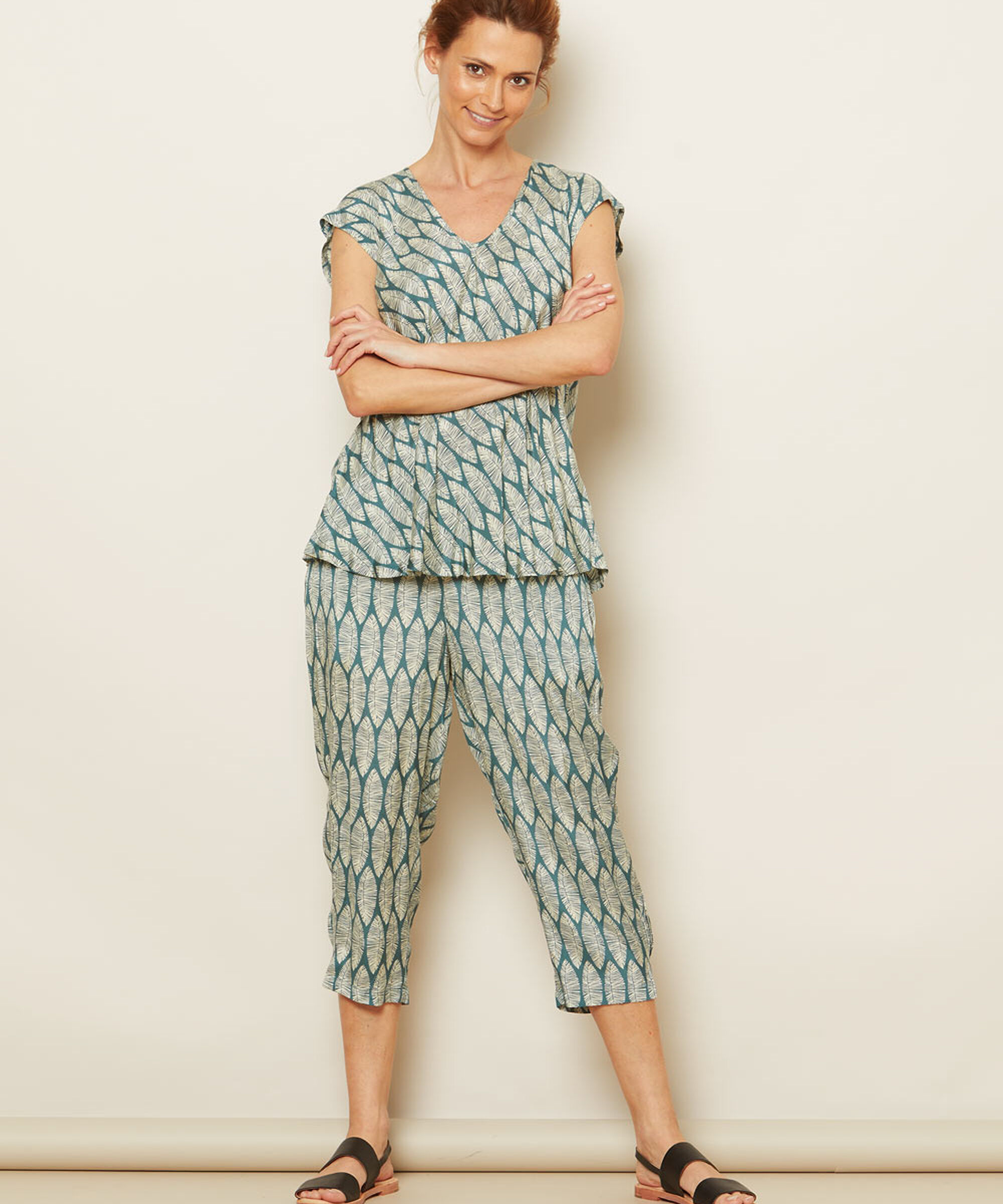 PEN TROUSERS, Balsam