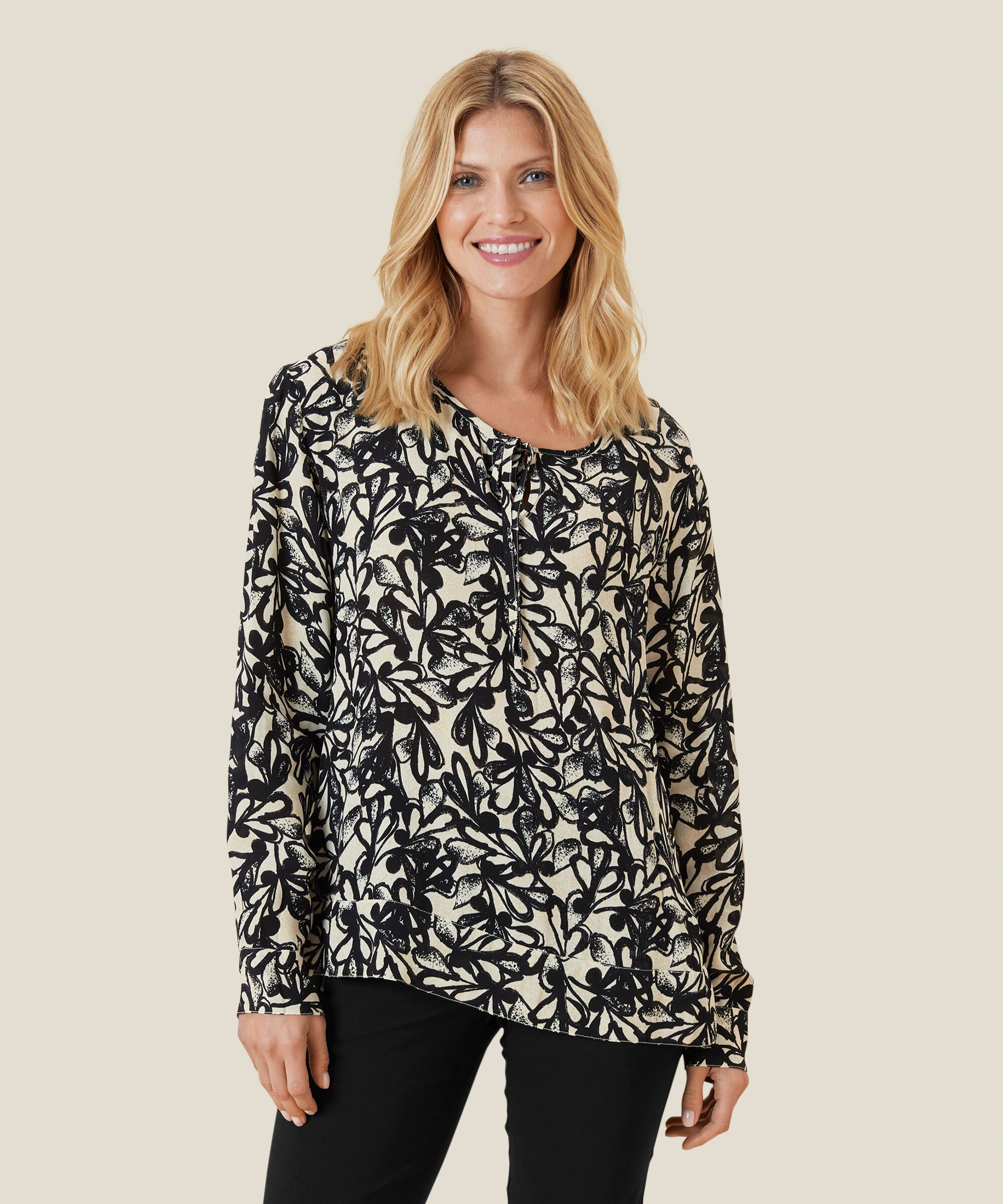 DOLLY BLOUSE, Black
