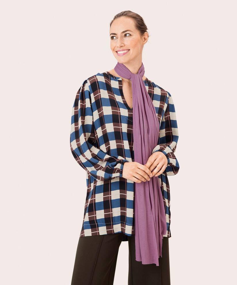 Amega Jersey Scarf, Dusky Orchid, hi-res