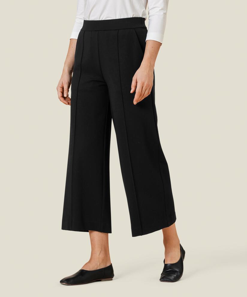 Piana JERSEY Trousers, Black