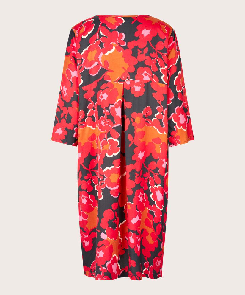Nodetta Dress, Tango Red