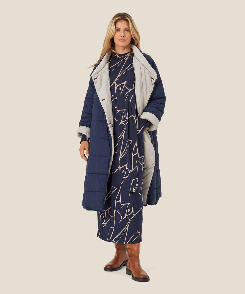 Tasi Coat, NavyB/Ptaupe