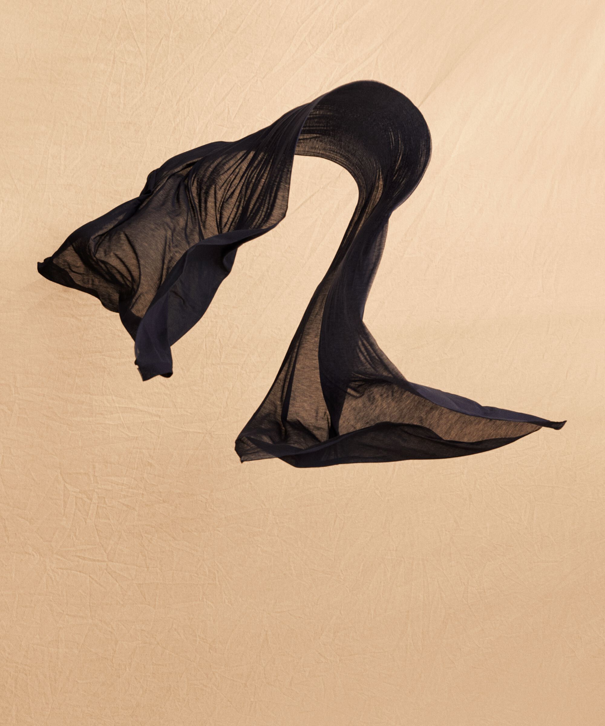 Amega JERSEY Scarf, Black