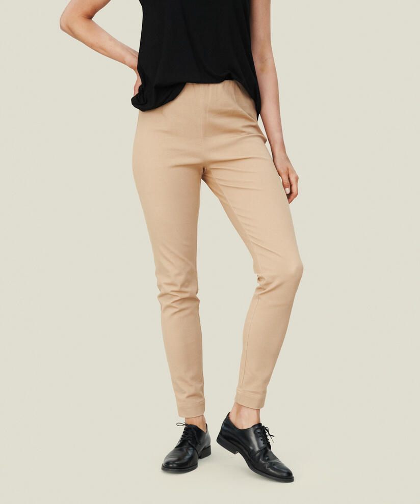 POPPY TROUSERS, Tannin, hi-res