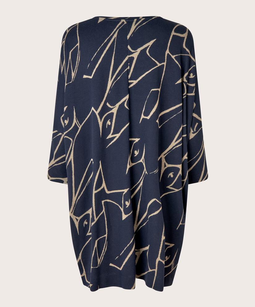 Gabini JERSEY Tunic, Navy Blazer