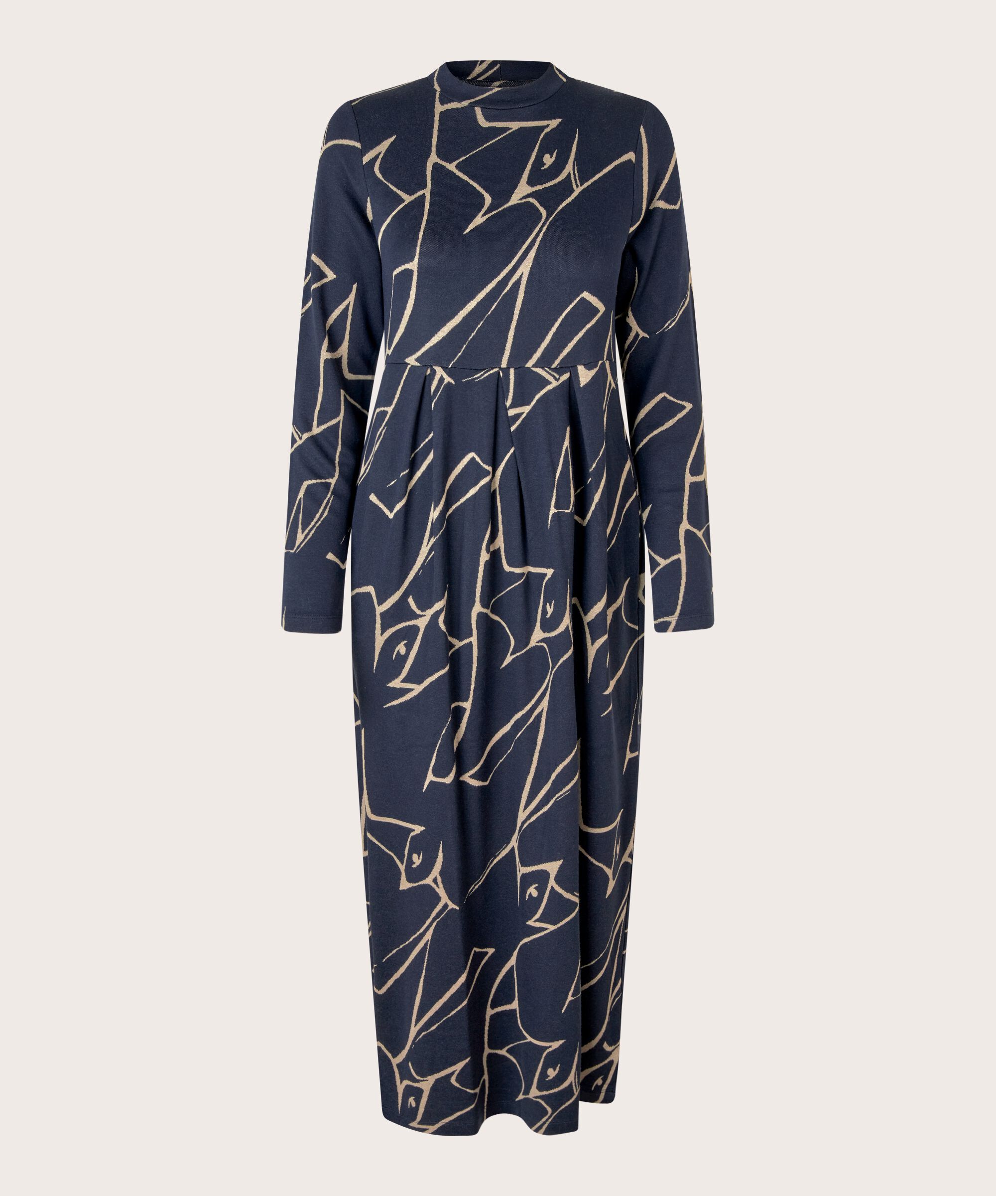 Nicolo JERSEY Dress, Navy Blazer