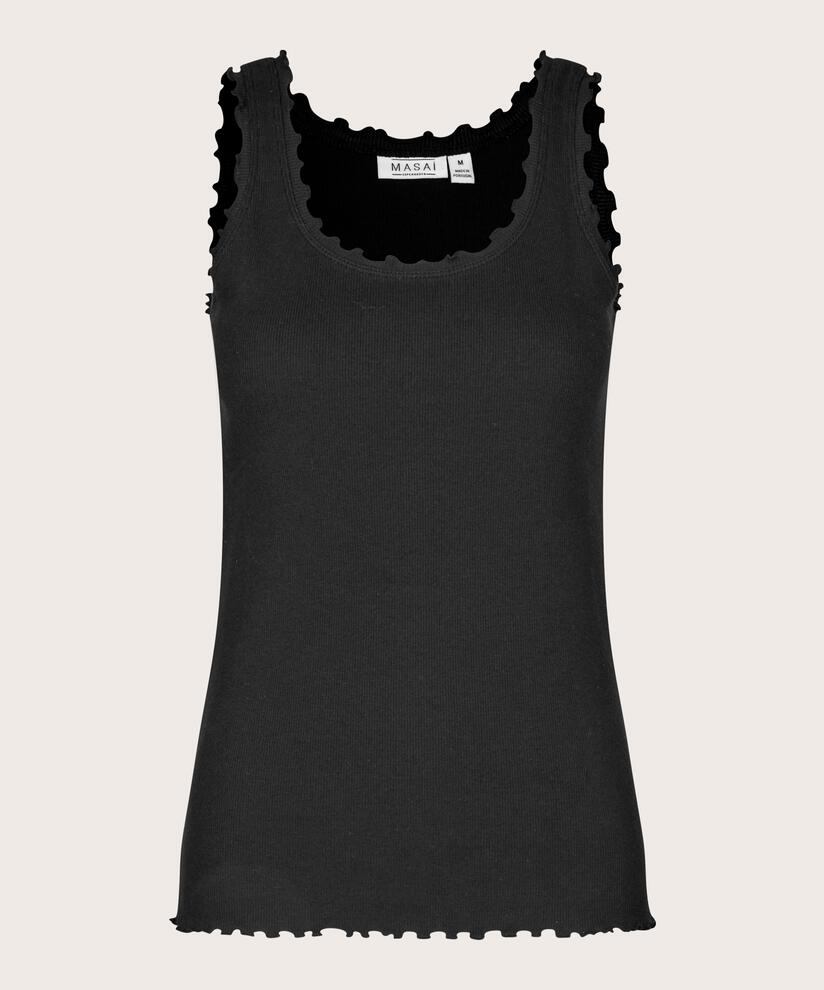 Erina JERSEY Top, Black