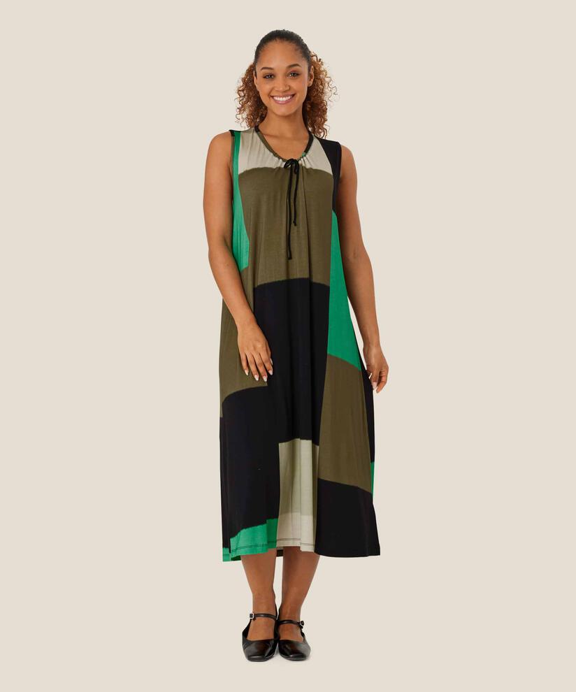 Octava JERSEY Dress, Green Spruce