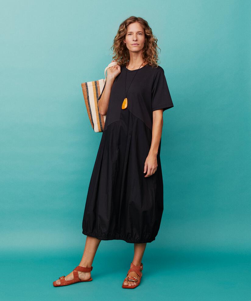 Naholin JERSEY Dress, Black