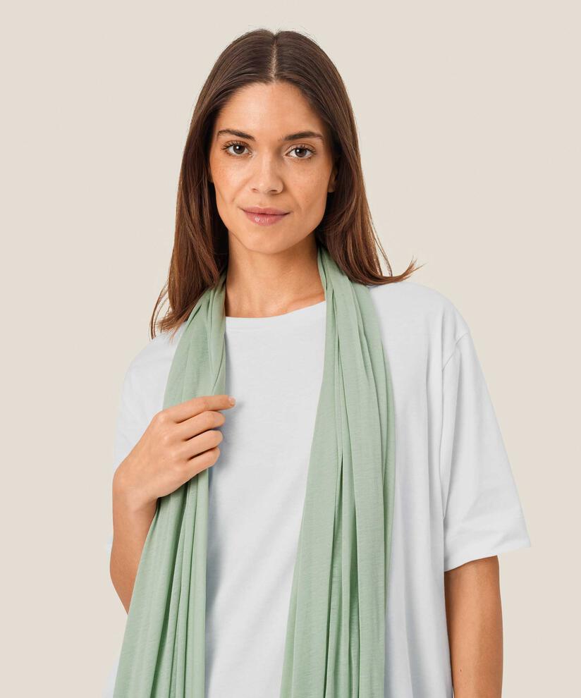 Amega JERSEY Scarf, Frosty Green