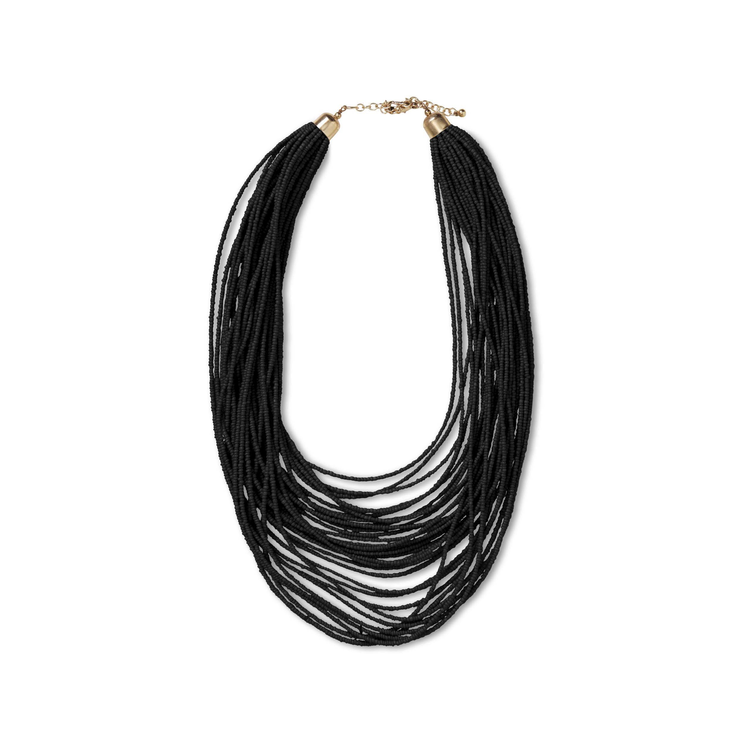 RELINA NECKLACE, Black