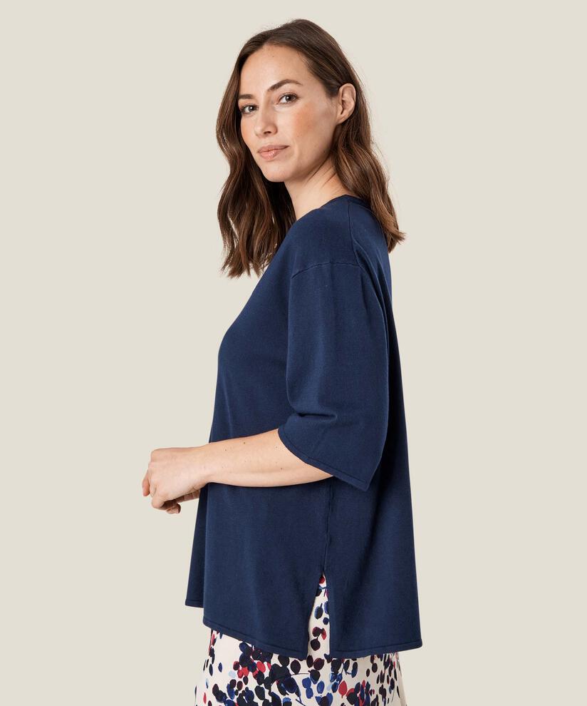 Fanilla Top, Maritime Blue