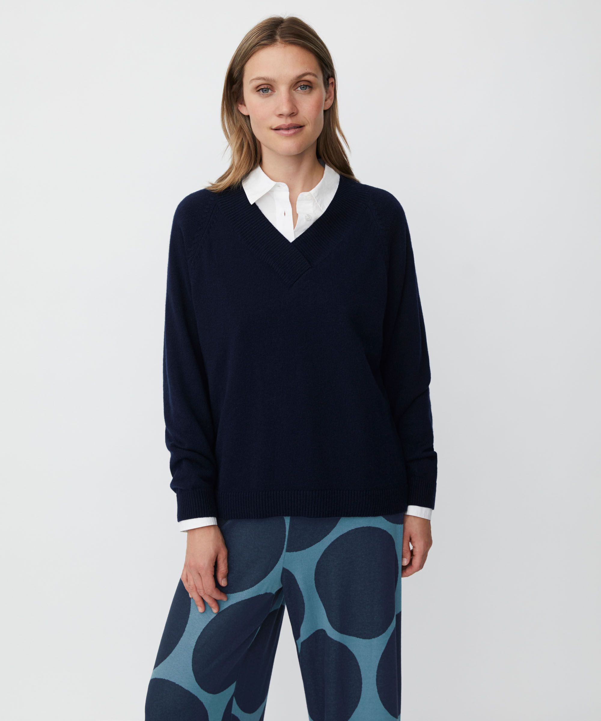 Fordane Jumper, Navy Blazer