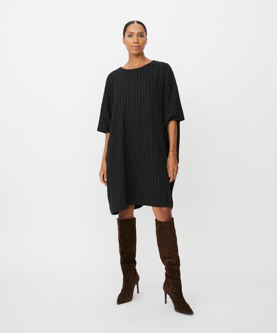 Nujanka JERSEY Dress, Black