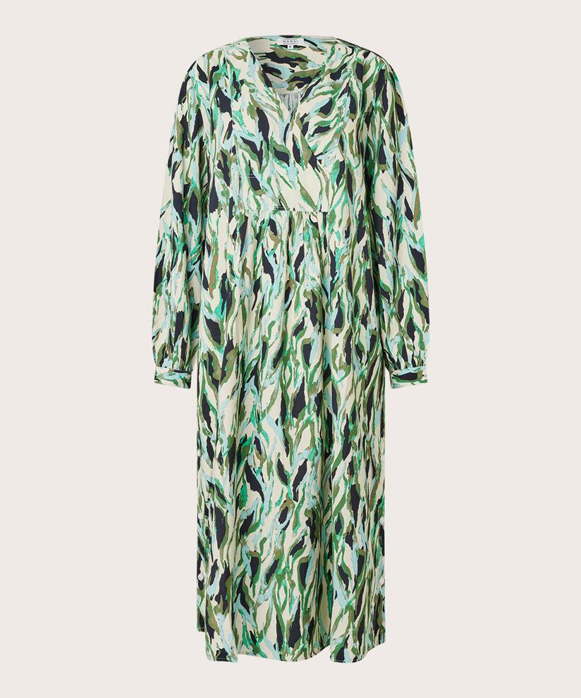 Noemma Dress, D. Lichen Green