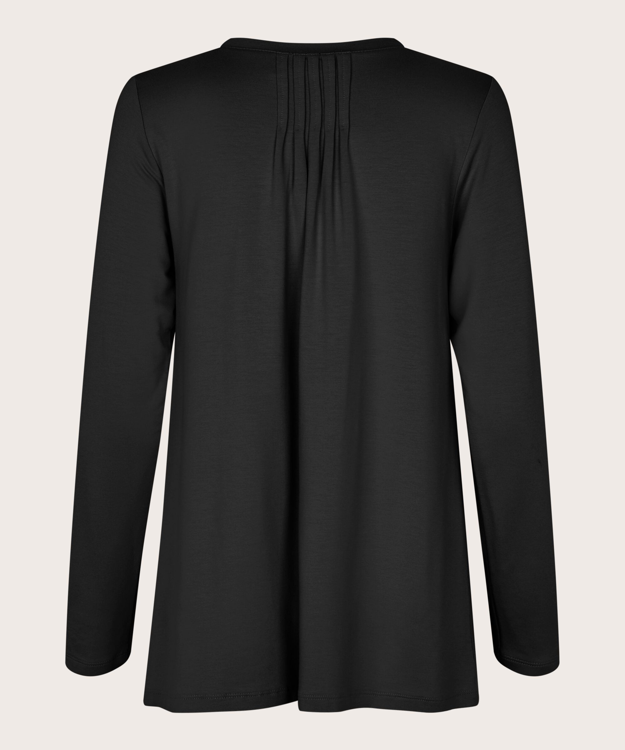 Berta JERSEY Top, Black