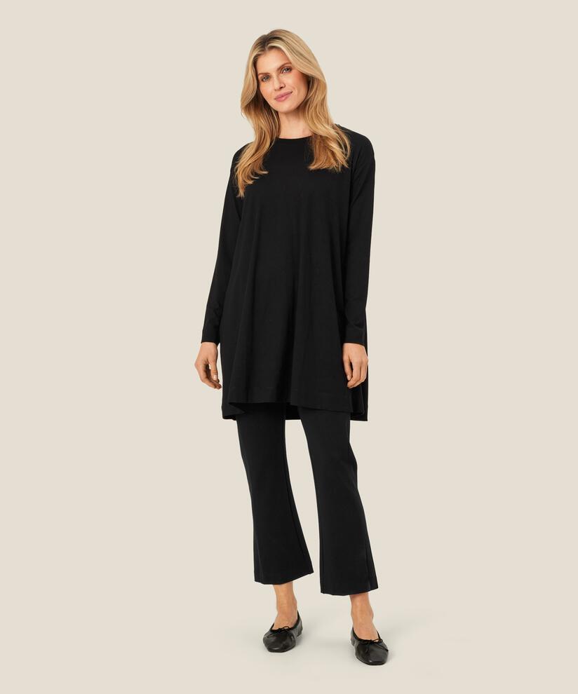 Gael JERSEY Tunic, Black