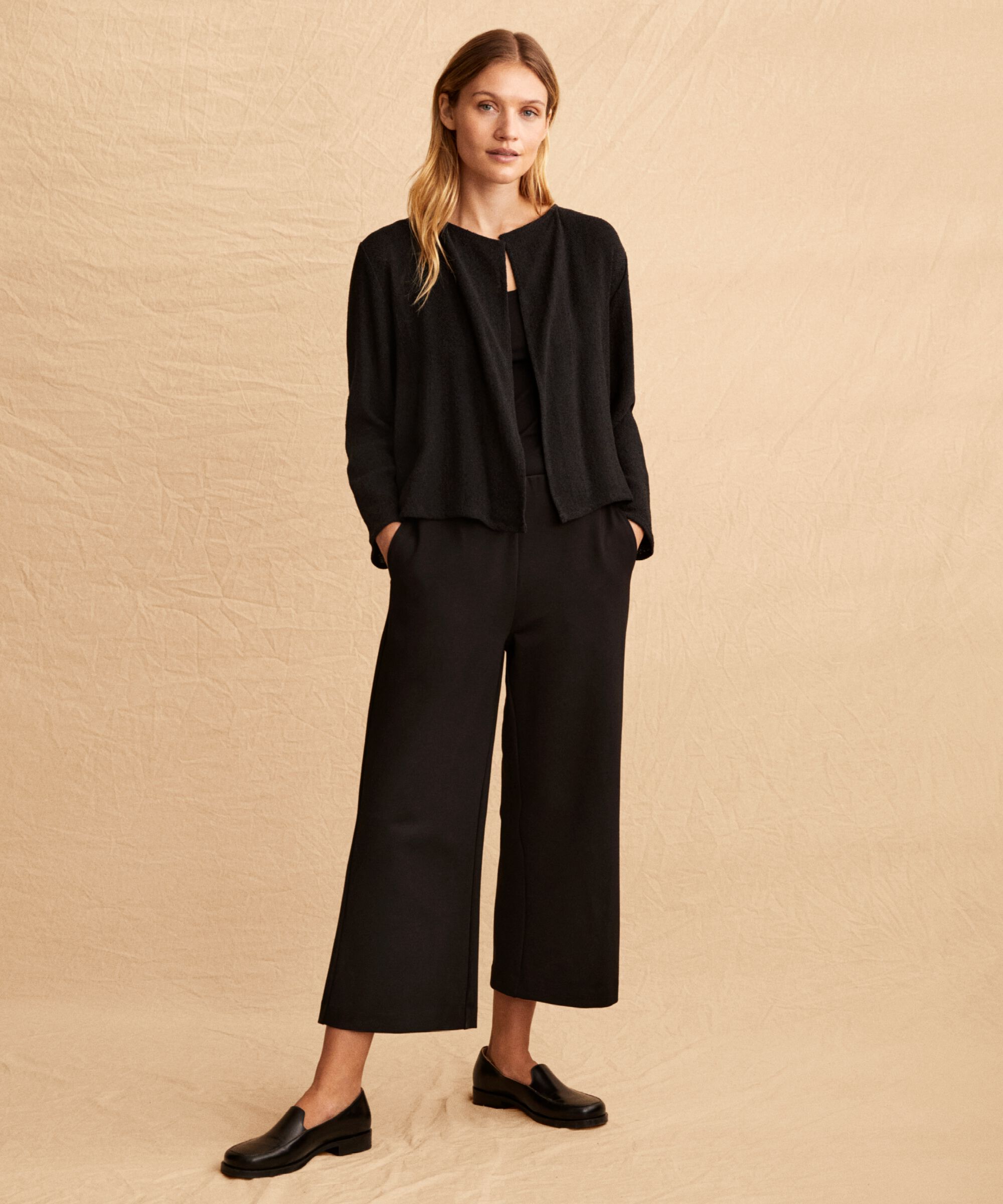 Piri JERSEY Trousers, Black
