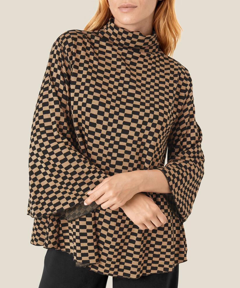 Birdini JERSEY Top, Tobacco Brown