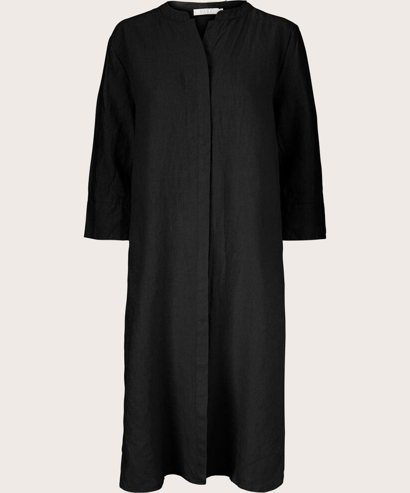 Nimes Dress, Black, hi-res