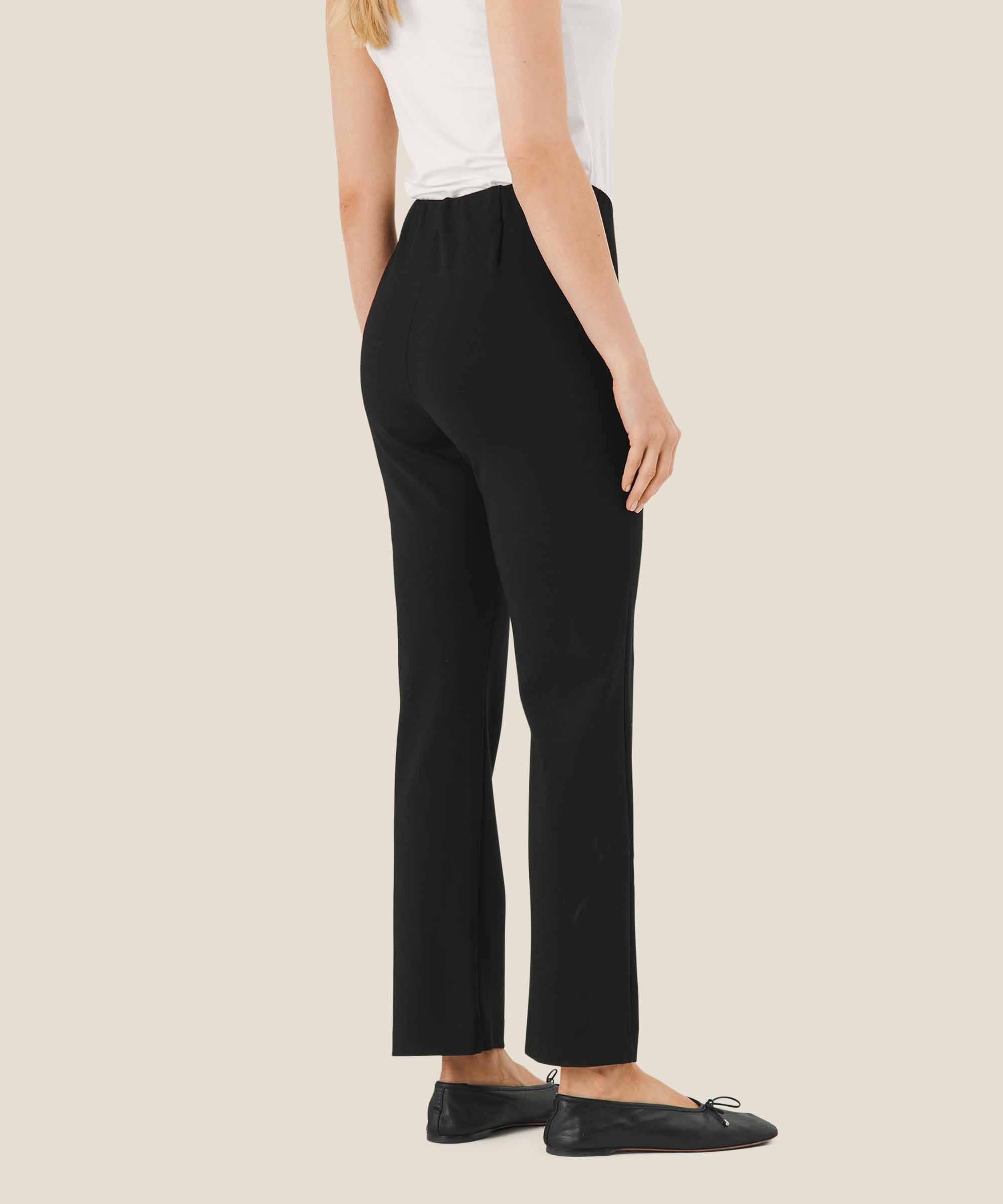 Paige JERSEY Trousers, Black