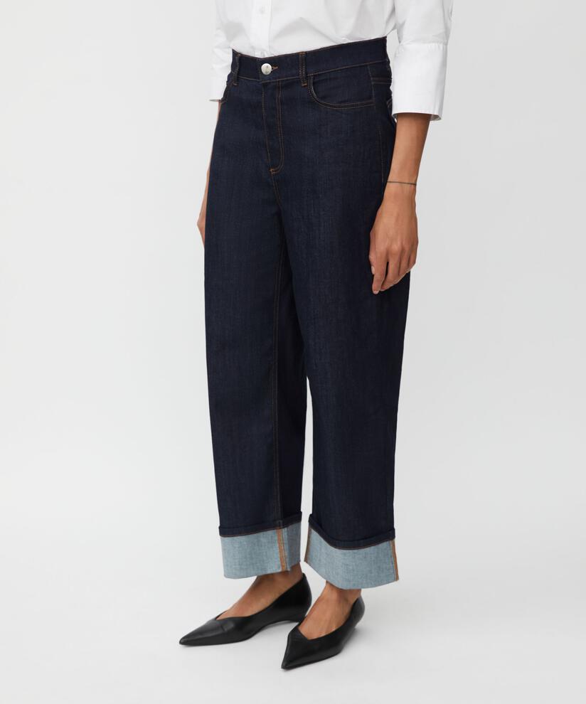 Palvessa Denim Trousers, Dark Denim