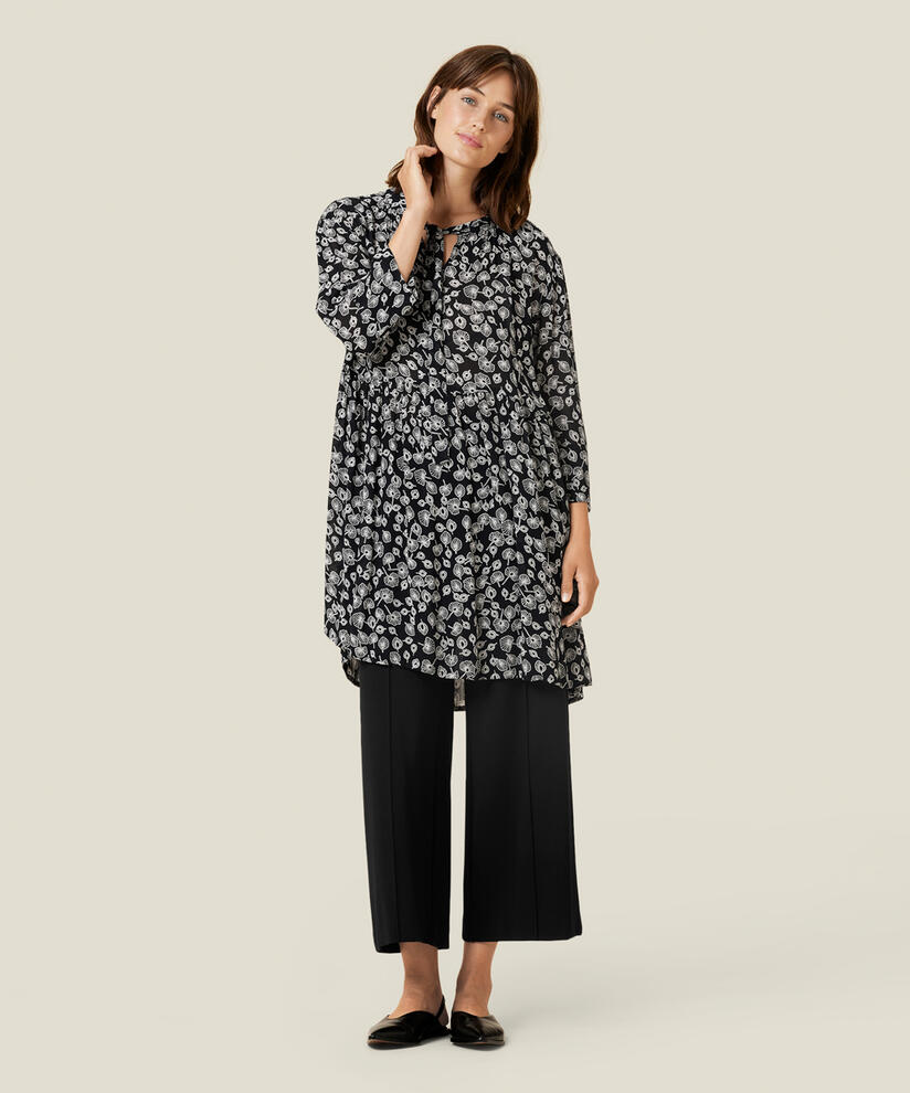 GRETEL TUNIC, Black