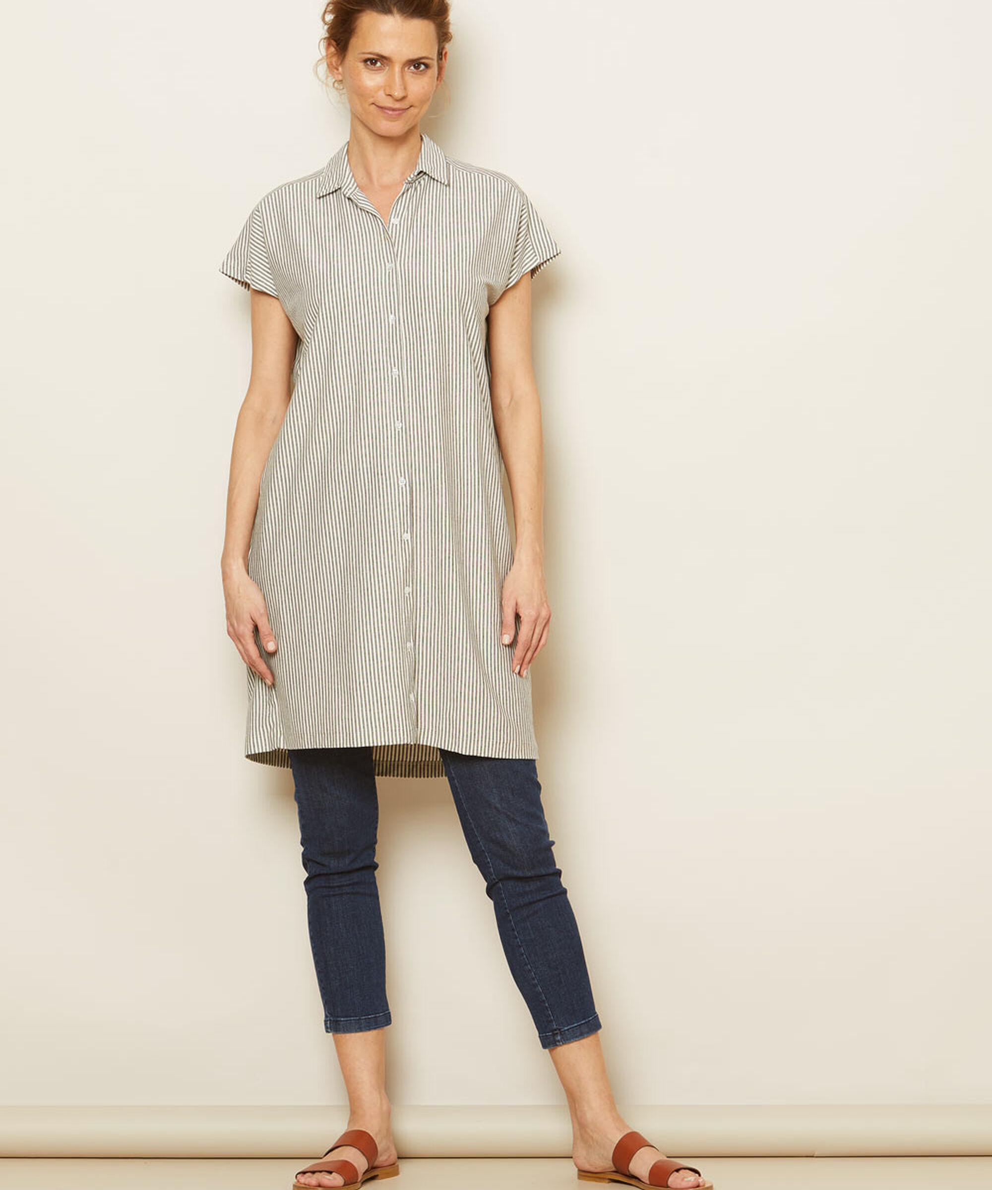 ODELLI DRESS, Whitecap