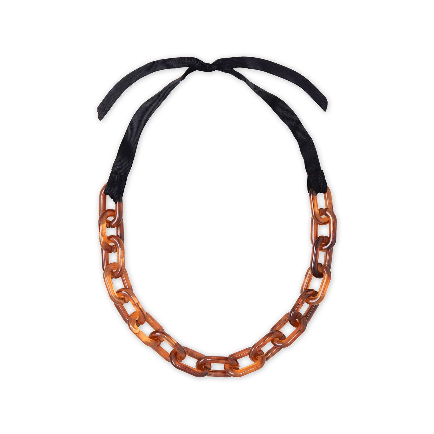RUMMA NECKLACE, Chestnut