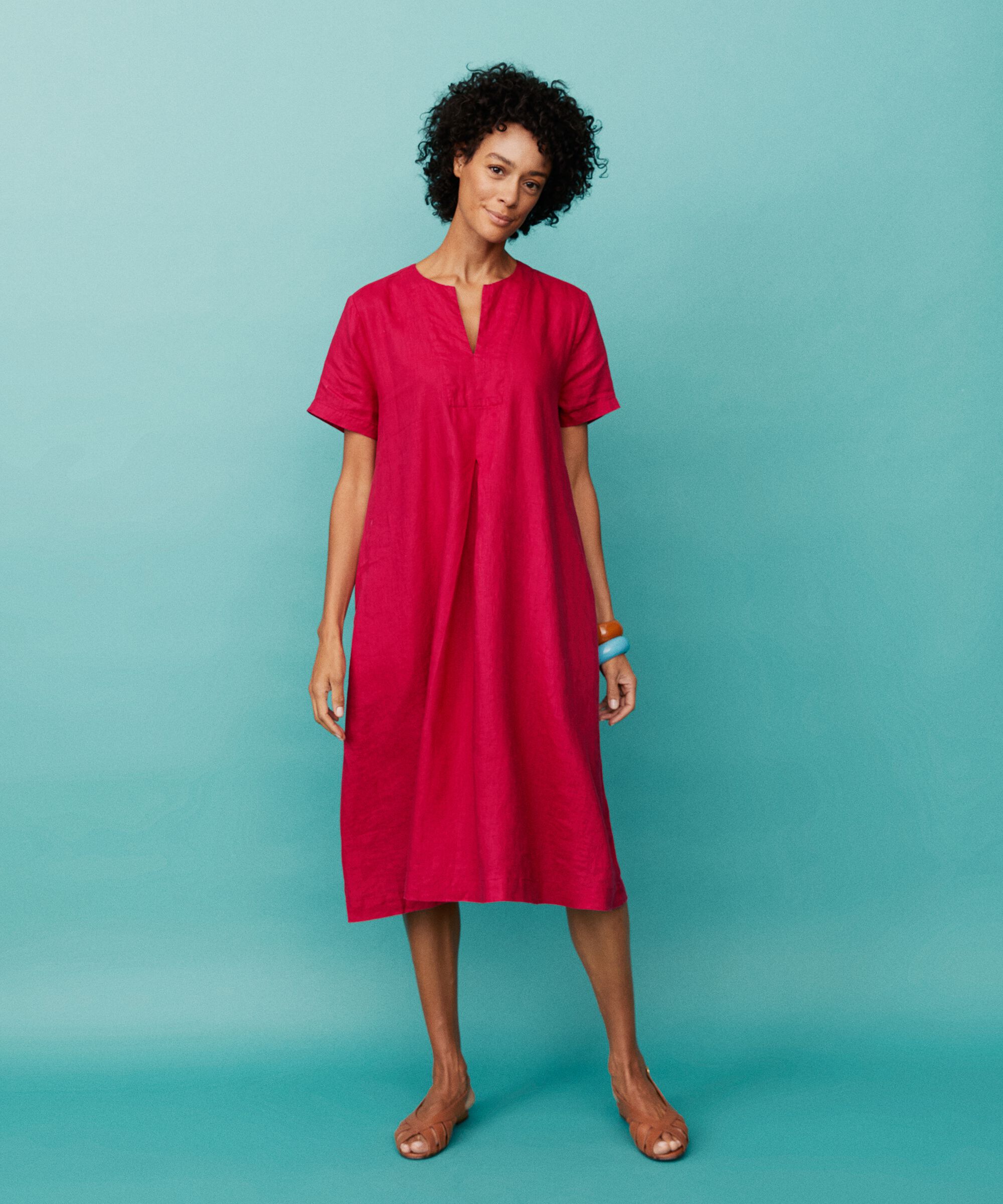 Nipani Dress, Persian Red