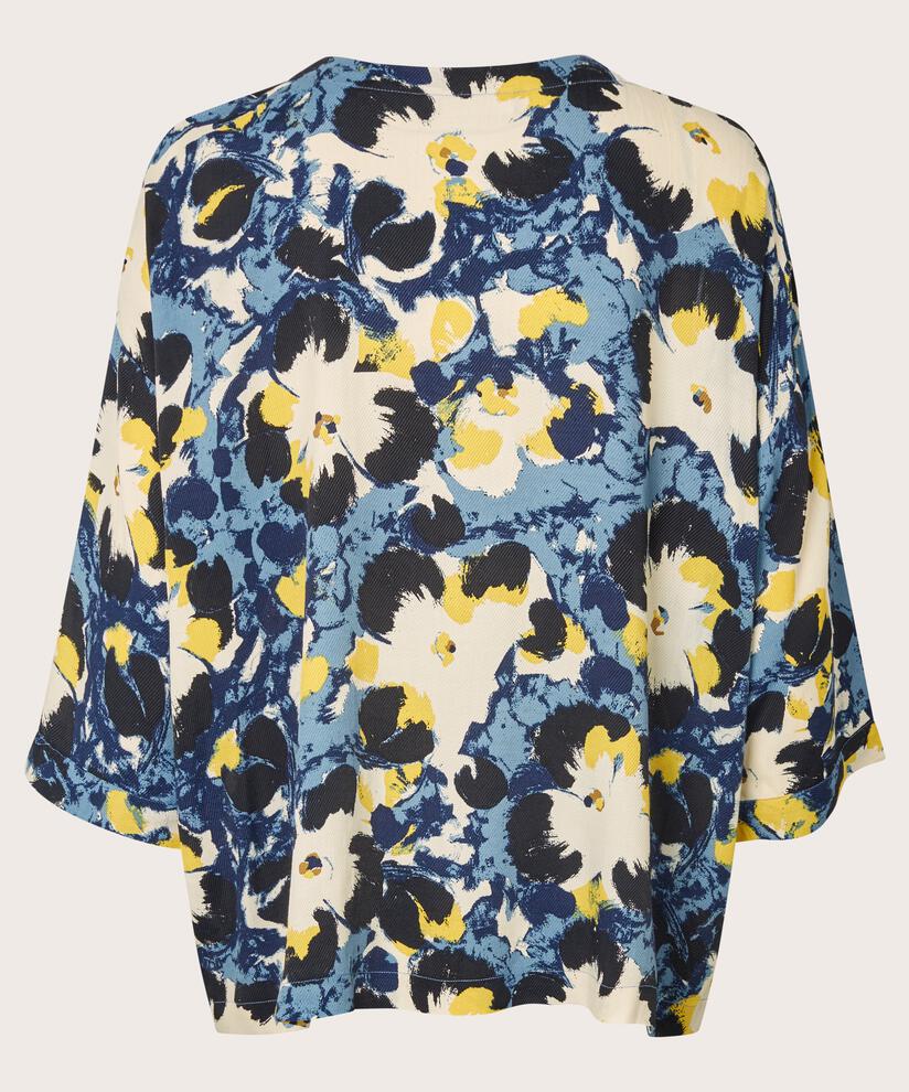 Becca Blouse, Proven Blue