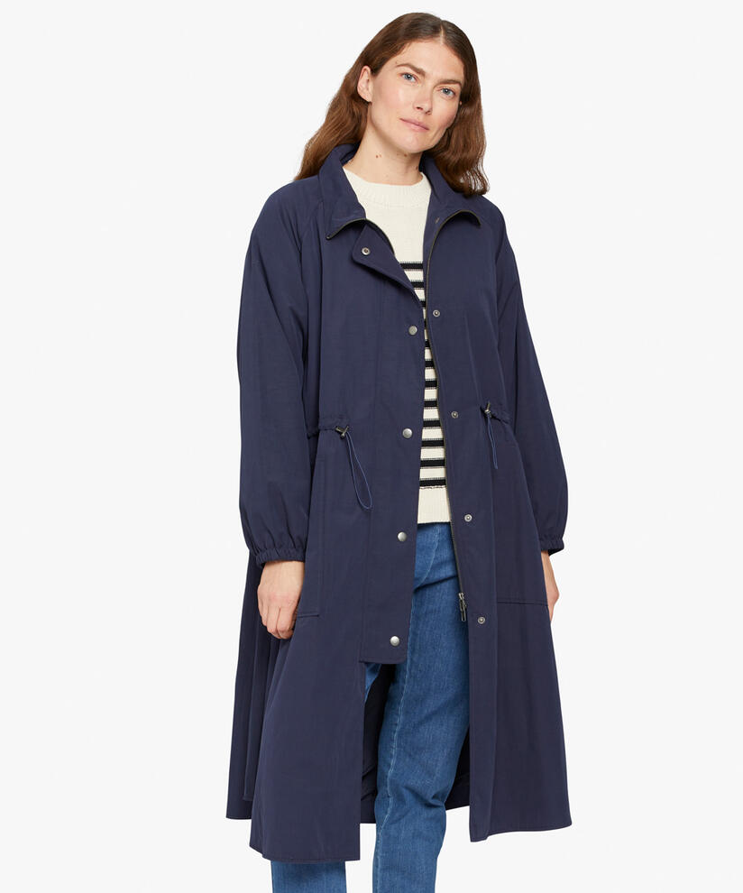 TRUDY COAT, Navy