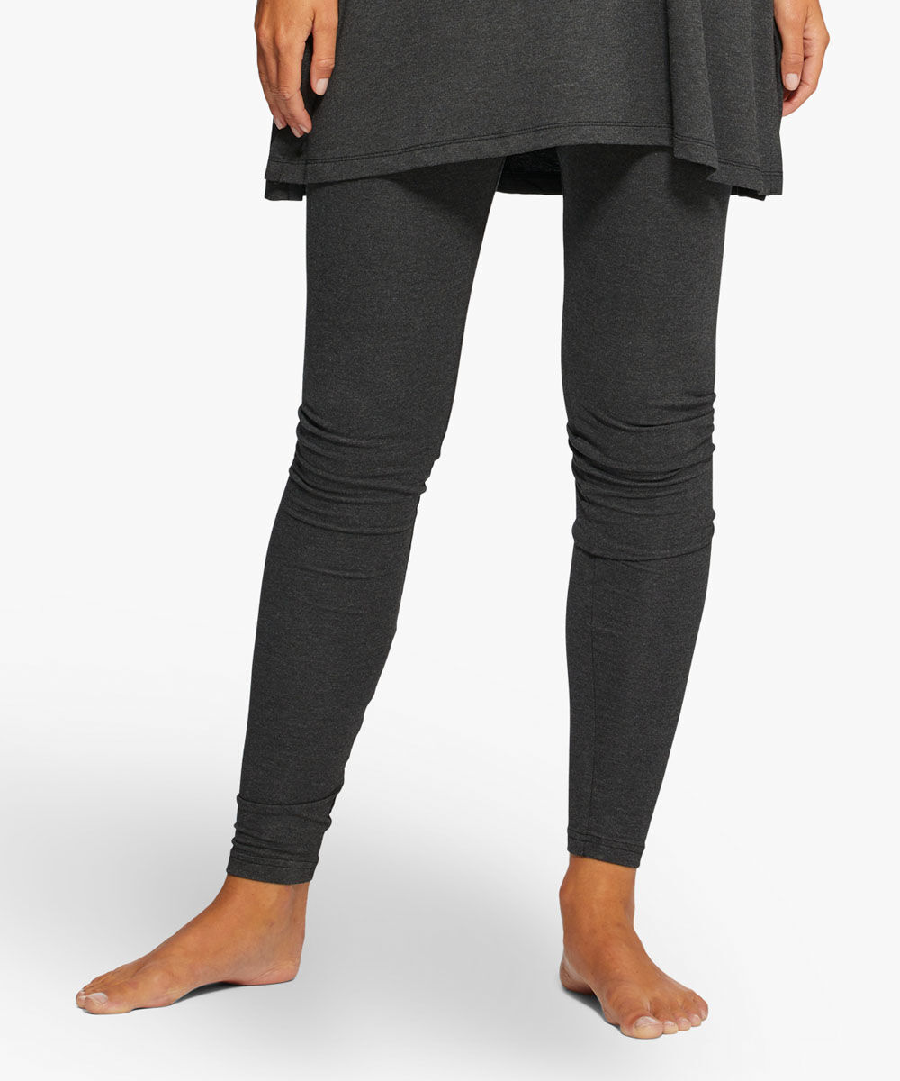 Pio JERSEY Leggings, D. Grey mel.