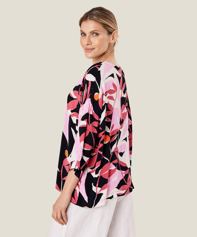 Becca Blouse, Begonia Pink