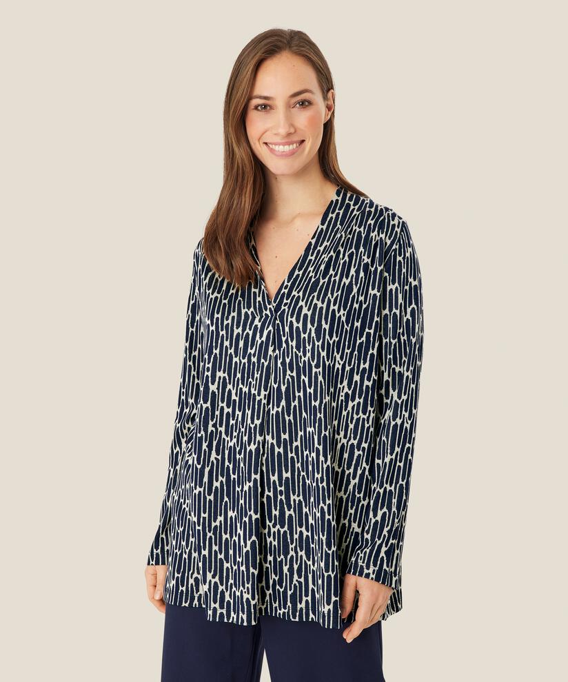 Dianu JERSEY Top, Maritime Blue